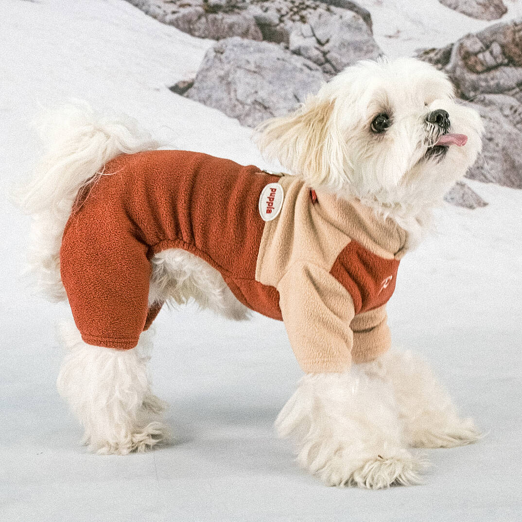 ALPINE FLEECE SUIT / BEIGE - 4