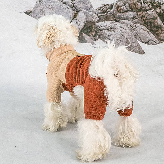 ALPINE FLEECE SUIT / BEIGE - 6
