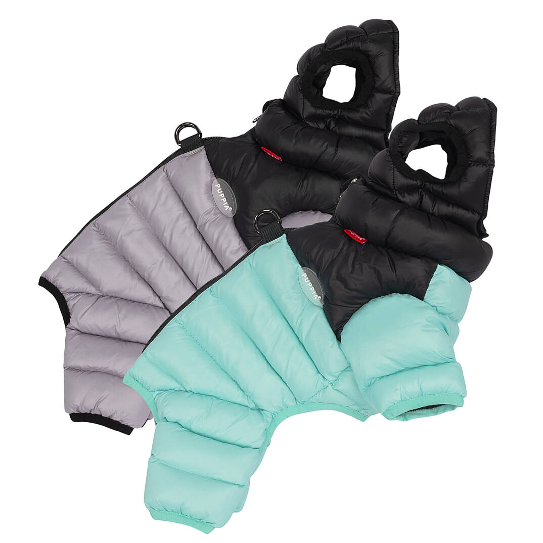 ALPINE PUFFER SUIT / SILVER GREY - 9