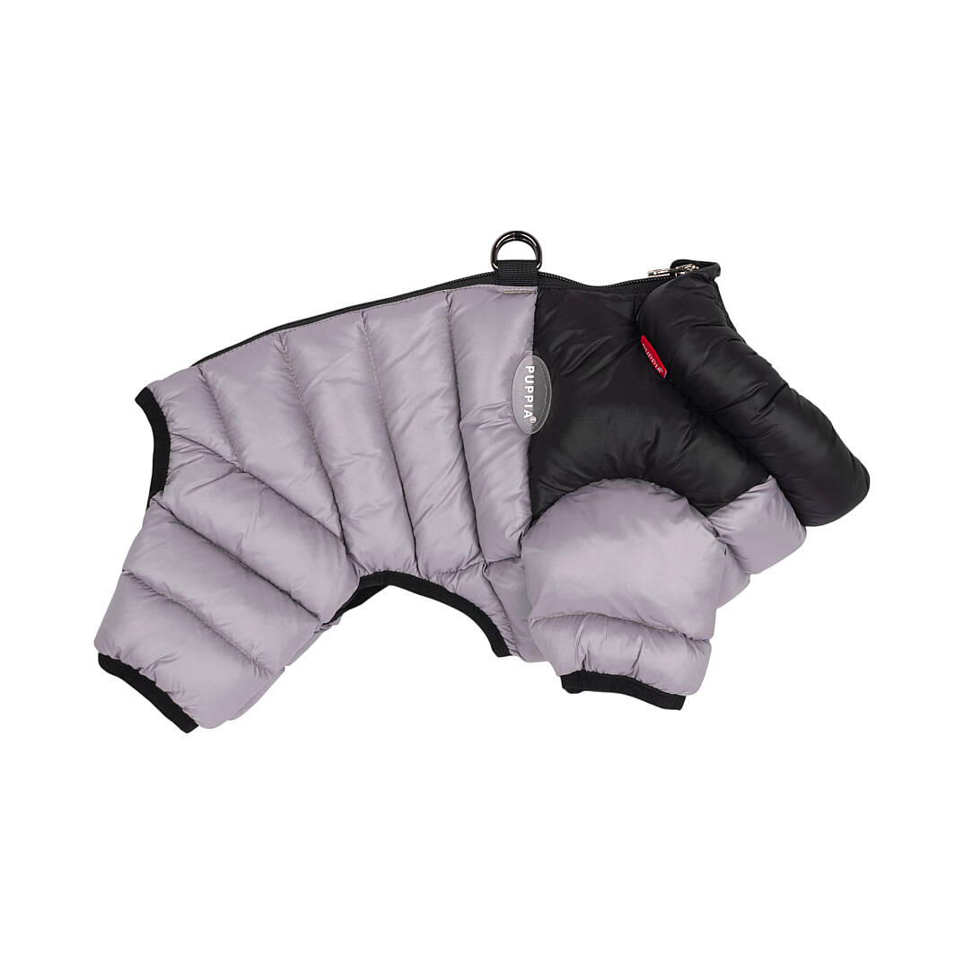 ALPINE PUFFER SUIT / SILVER GREY - 4