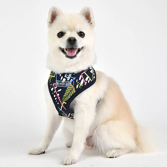 BOTANICAL HARNESS A / NAVY - 7
