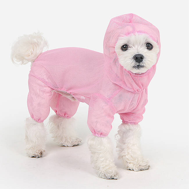 BUG SHIELD MESH SUIT / PINK - 7