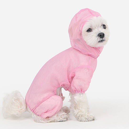 BUG SHIELD MESH SUIT / PINK - 6