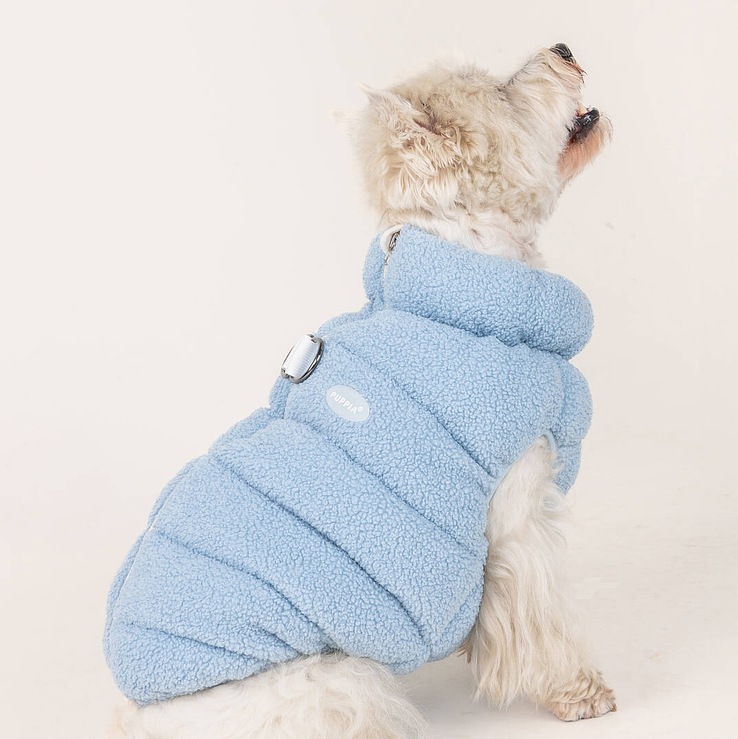 CABIN FLEECE VEST / SKY BLUE - 6