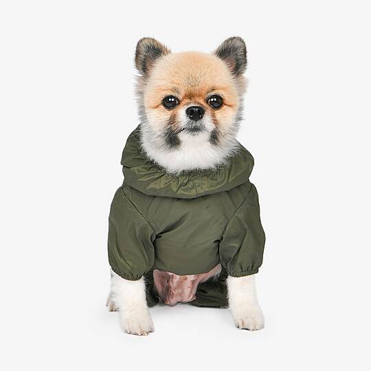 CANDY ALL IN ONE RAINCOAT / KHAKI - 6