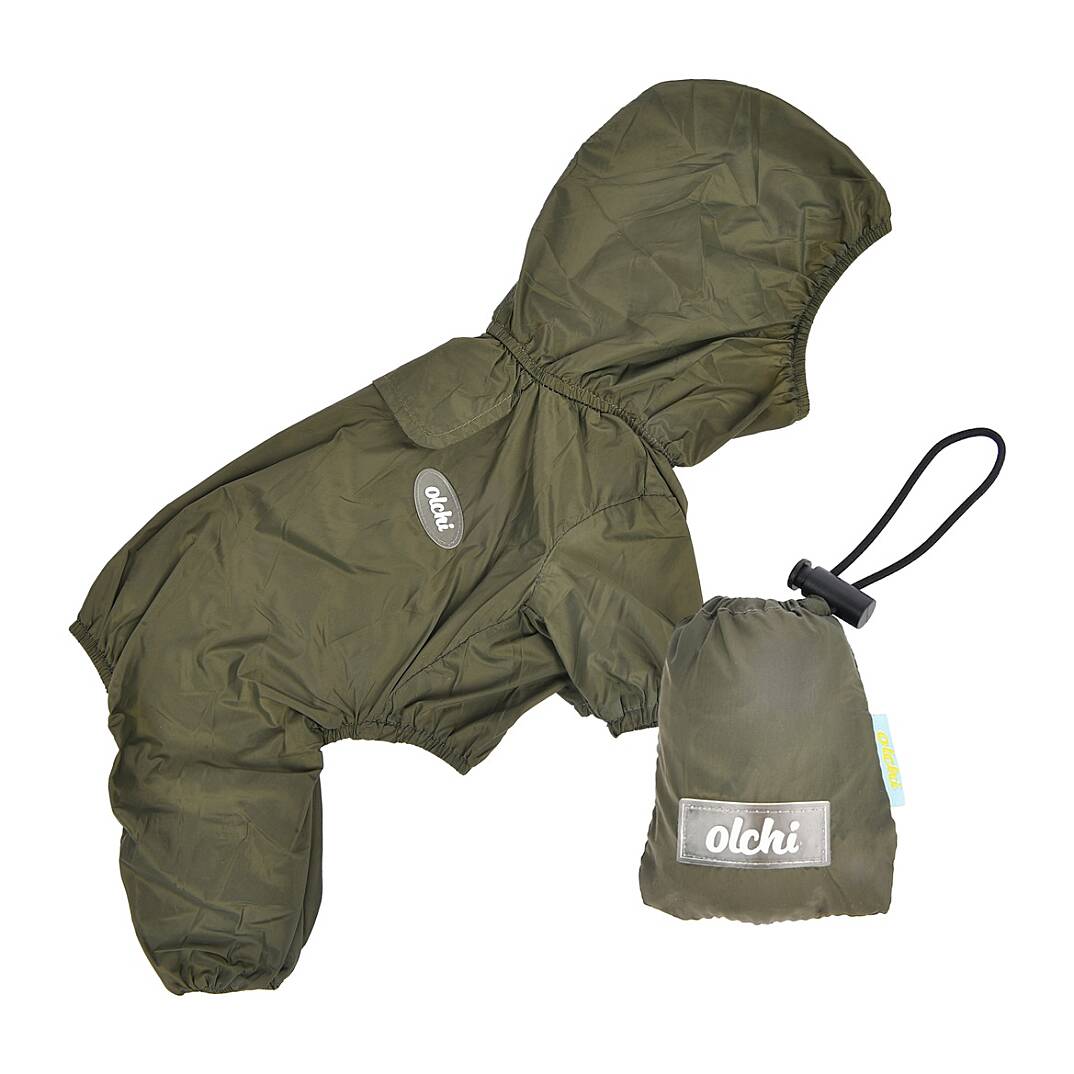 CANDY ALL IN ONE RAINCOAT / KHAKI - 3
