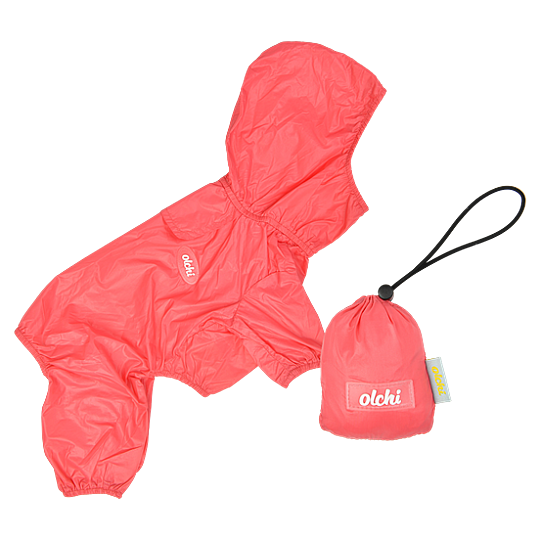 CANDY ALL IN ONE RAINCOAT / PINK - 5