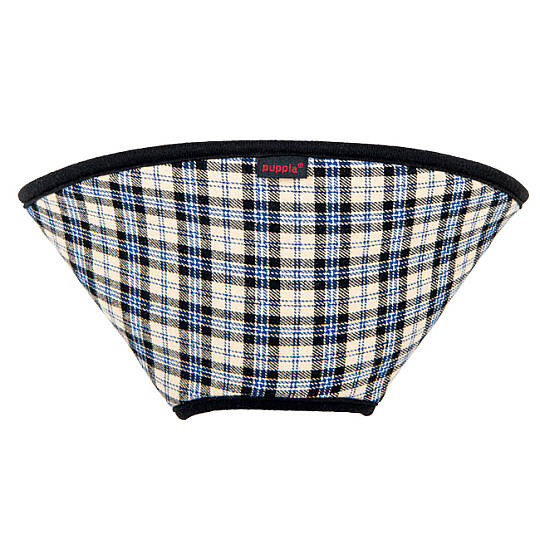 CHARLIE CHECKERED E-COLLAR/BEIGE