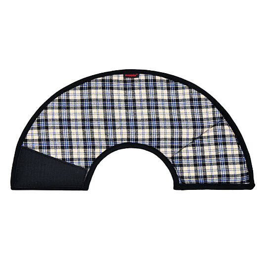 CHARLIE CHECKERED E-COLLAR/BEIGE - 2