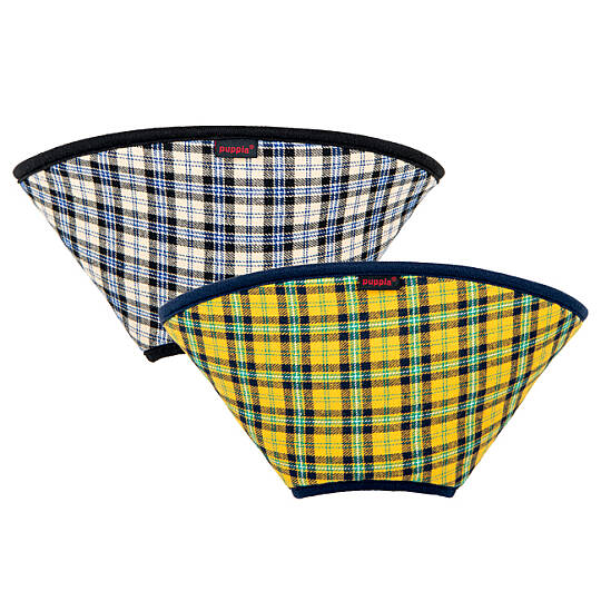 CHARLIE CHECKERED E-COLLAR/YELLOW - 7