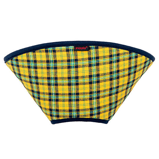 CHARLIE CHECKERED E-COLLAR/YELLOW