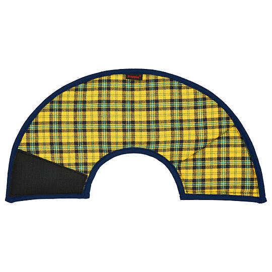 CHARLIE CHECKERED E-COLLAR/YELLOW - 2
