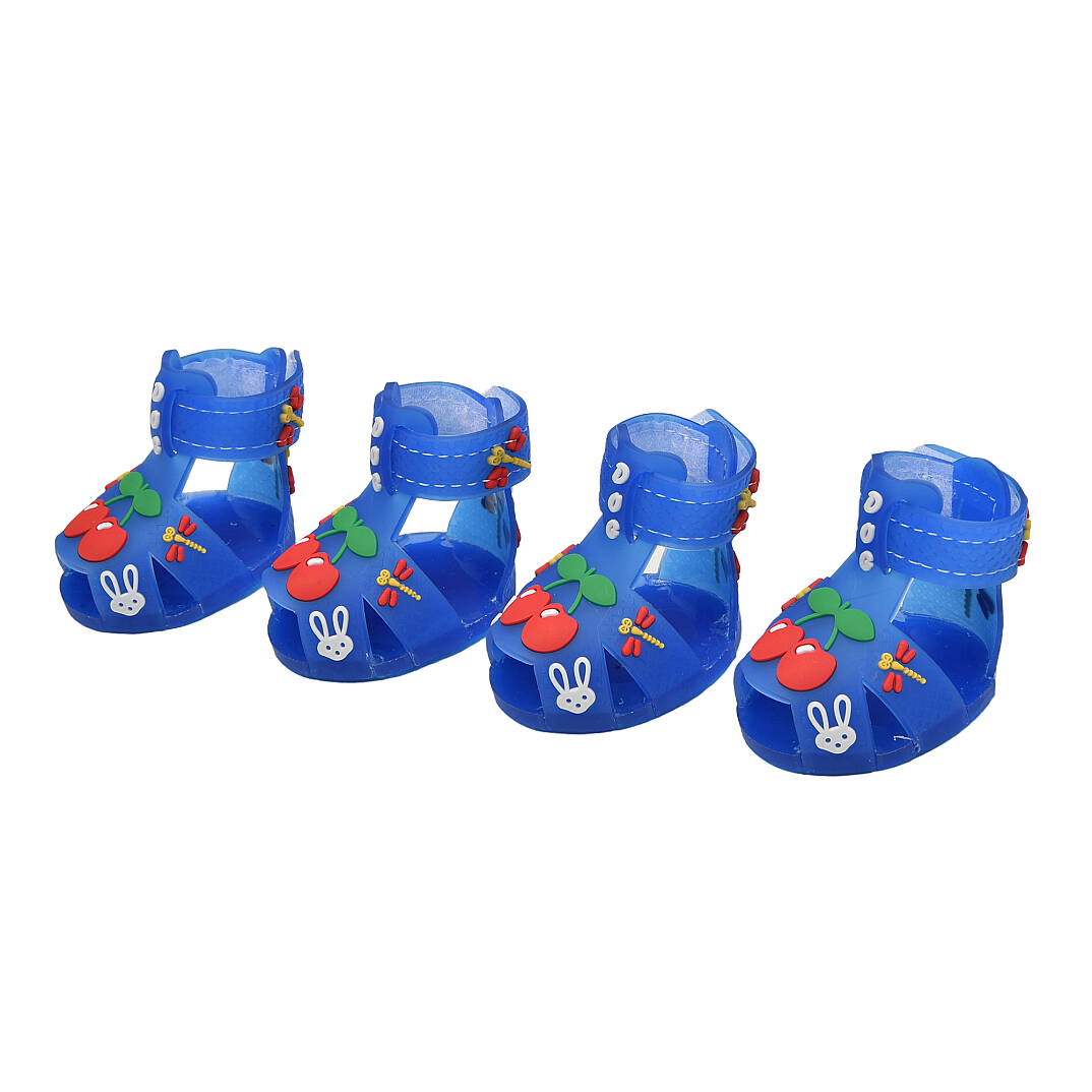 CHERRY RABBIT SHOES / BLUE - 3
