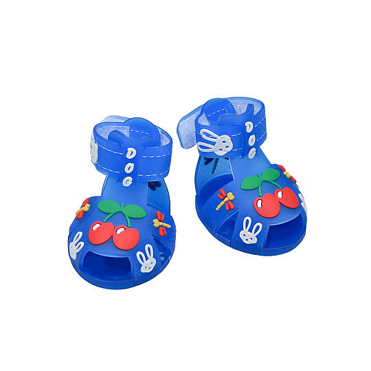 CHERRY RABBIT SHOES / BLUE