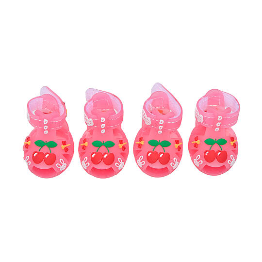 CHERRY RABBIT SHOES / PINK - 2