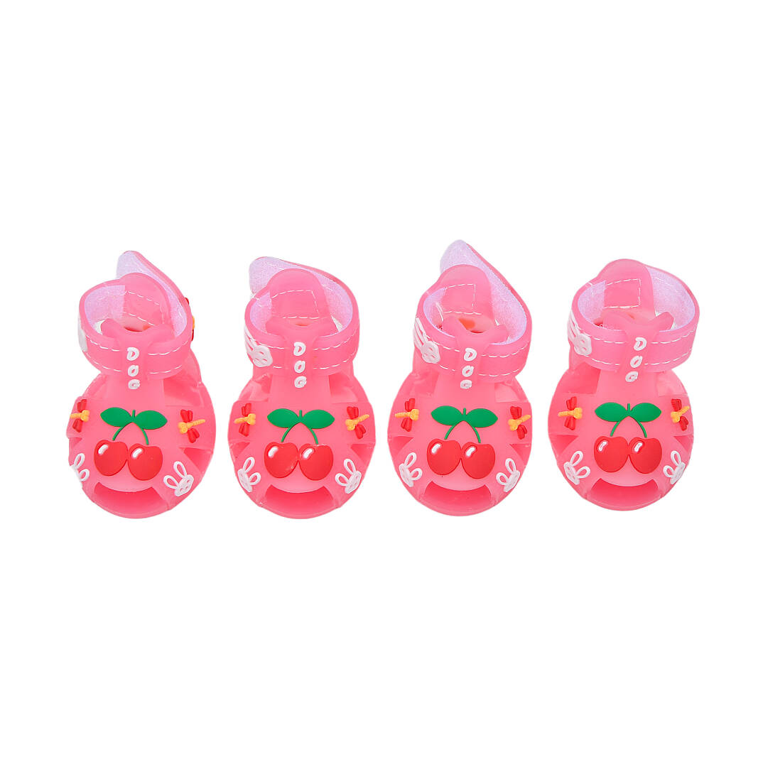 CHERRY RABBIT SHOES / PINK - 2