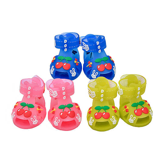 CHERRY RABBIT SHOES / PINK - 7