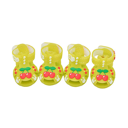 CHERRY RABBIT SHOES / YELLOW - 2