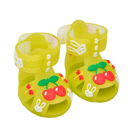 CHERRY RABBIT SHOES / YELLOW
