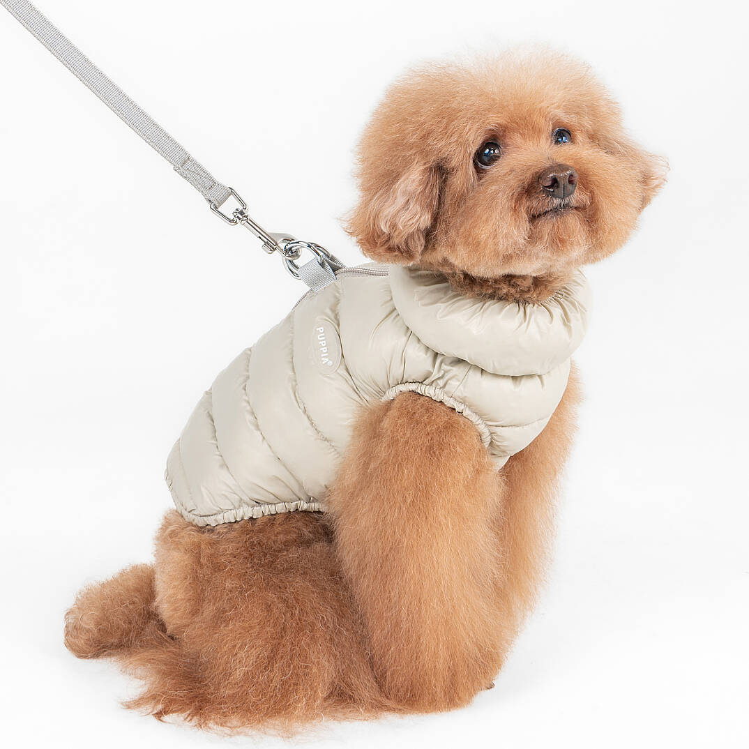 COTTON CANDY PADDING VEST / IVORY - 6