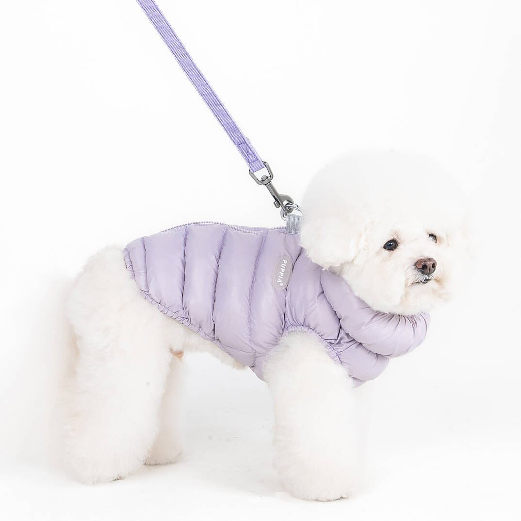 COTTON CANDY PADDING VEST / PURPLE - 6