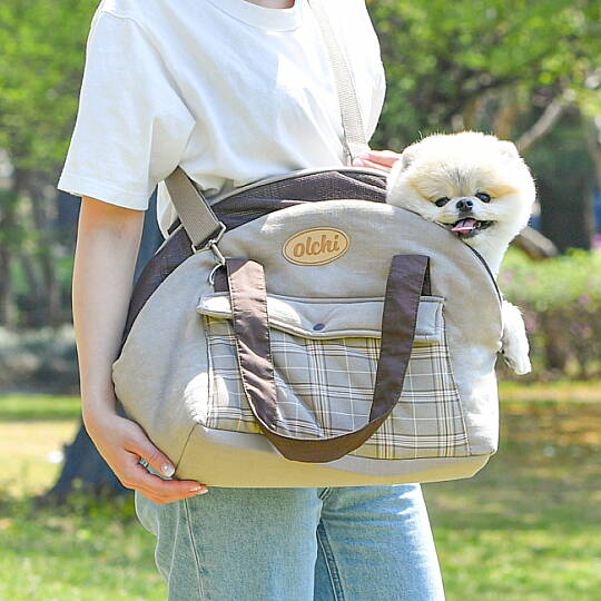 COTTON SOFT BAG / BEIGE - 2