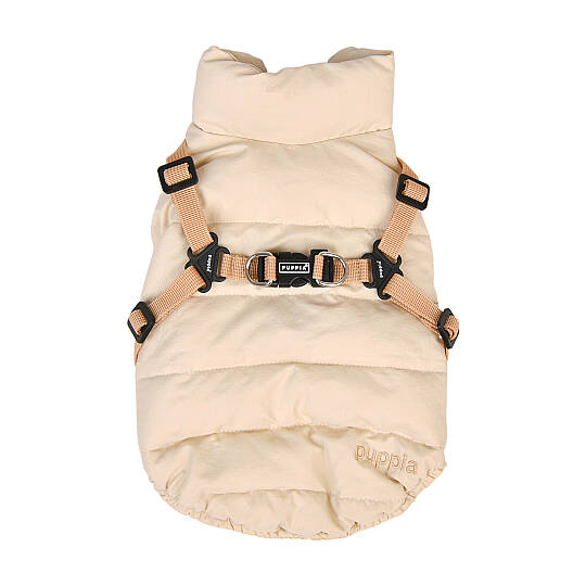 COTTON TOUCH HARNESS JUMPER / BEIGE