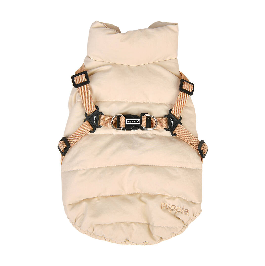 COTTON TOUCH HARNESS JUMPER / BEIGE - 1
