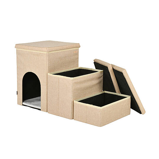 Cuddleclimb Storage Stairs Evcil Hayvan Merdivenli Depolama Ünitesi - 2