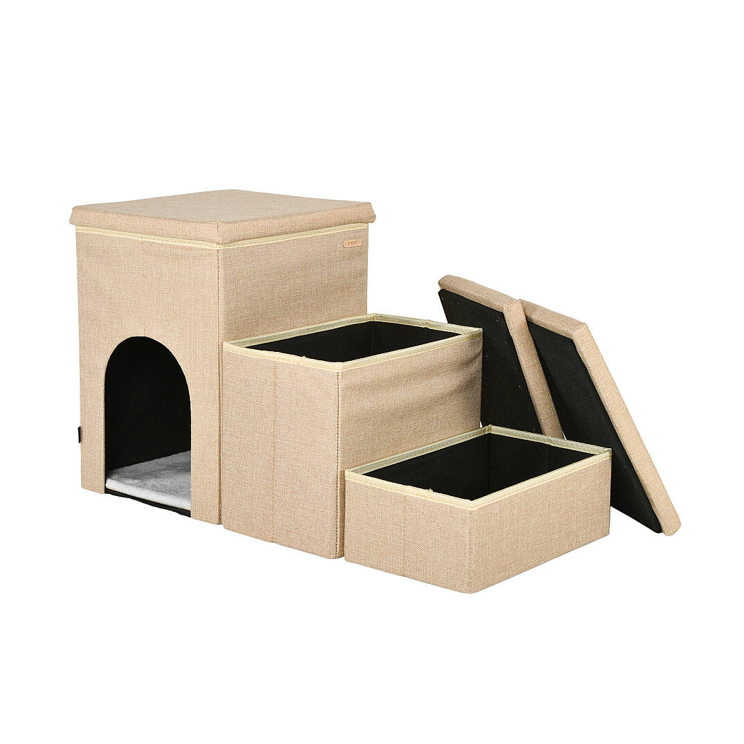 Cuddleclimb Storage Stairs Evcil Hayvan Merdivenli Depolama Ünitesi - 2