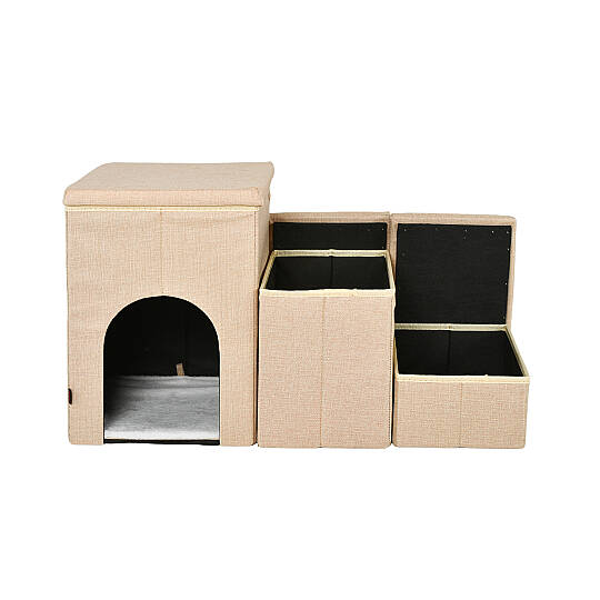 Cuddleclimb Storage Stairs Evcil Hayvan Merdivenli Depolama Ünitesi - 3