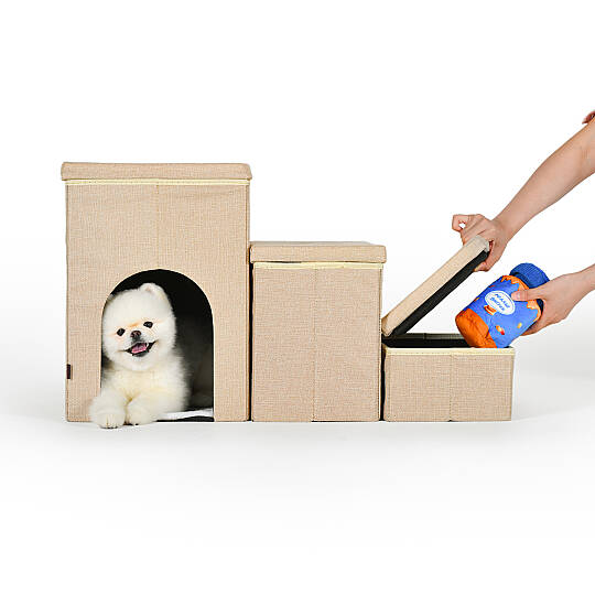 Cuddleclimb Storage Stairs Evcil Hayvan Merdivenli Depolama Ünitesi - 8