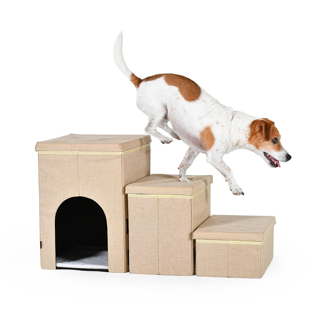 Cuddleclimb Storage Stairs Evcil Hayvan Merdivenli Depolama Ünitesi - 9