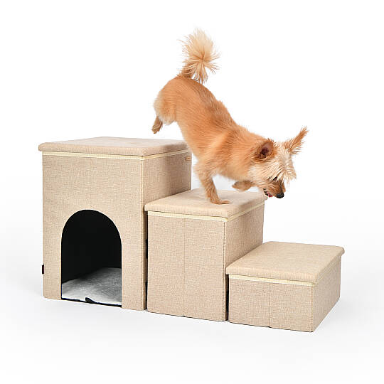 Cuddleclimb Storage Stairs Evcil Hayvan Merdivenli Depolama Ünitesi - 13