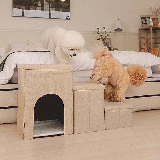 Cuddleclimb Storage Stairs Evcil Hayvan Merdivenli Depolama Ünitesi - 15