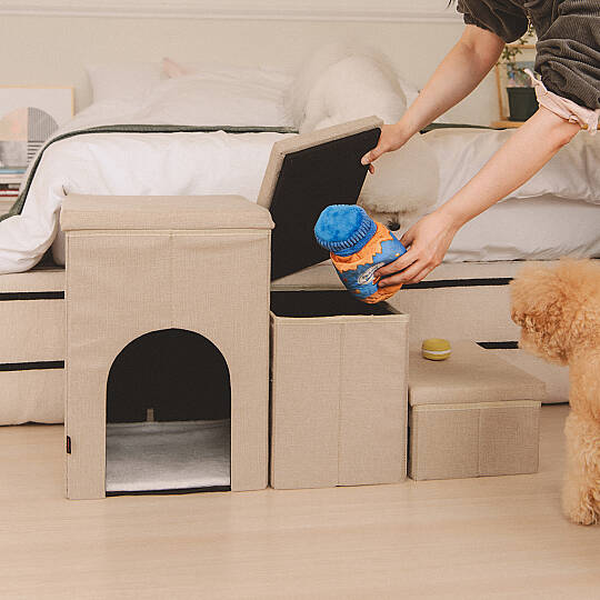 Cuddleclimb Storage Stairs Evcil Hayvan Merdivenli Depolama Ünitesi - 17