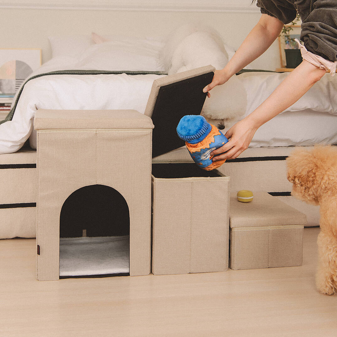 Cuddleclimb Storage Stairs Evcil Hayvan Merdivenli Depolama Ünitesi - 17