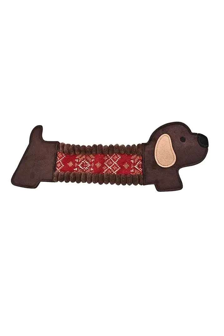 Dachshund Hışırtılı Köpek Peluş Oyuncak - 1