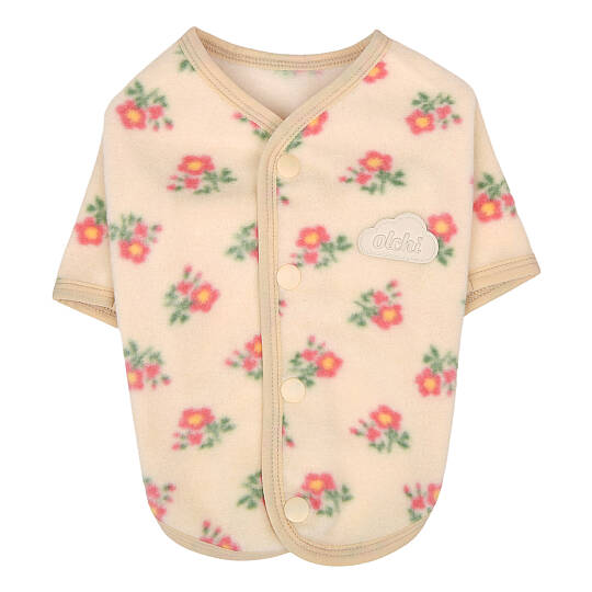 FLOWER BUTTON / IVORY
