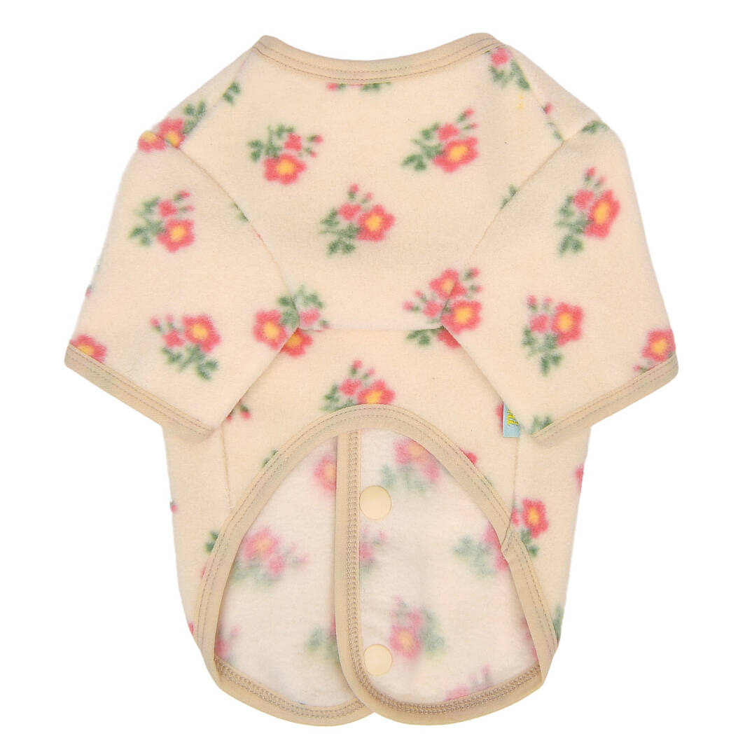 FLOWER BUTTON / IVORY - 2