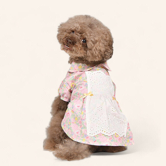 FLOWER DRESS/PINK - 5