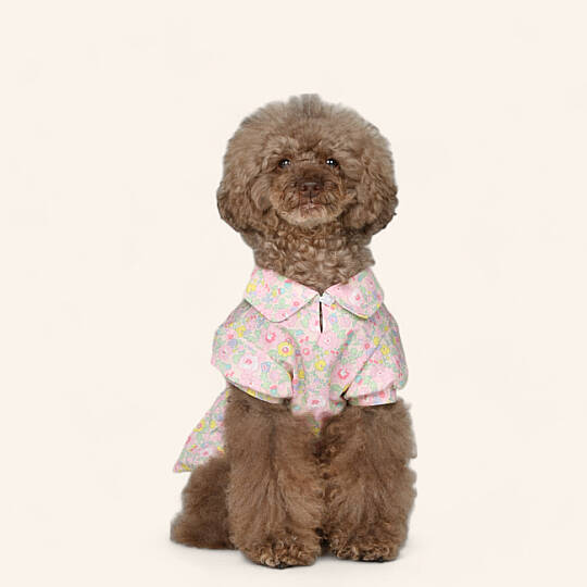 FLOWER DRESS/PINK - 7
