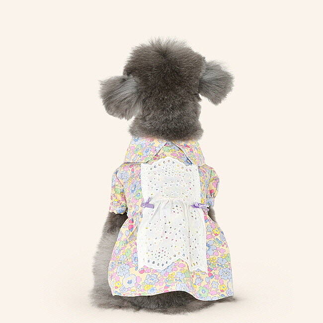 FLOWER DRESS/YELLOW - 8