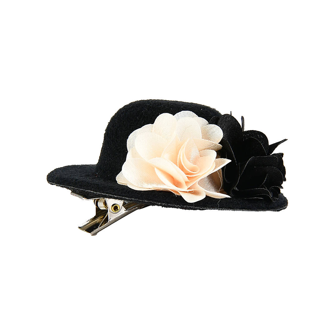 Flower Fedora/BLACK - 1