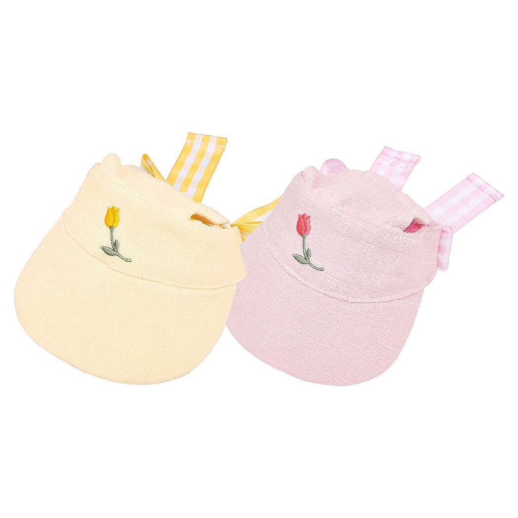 Flower Picnic Visor/YELLOW - 6