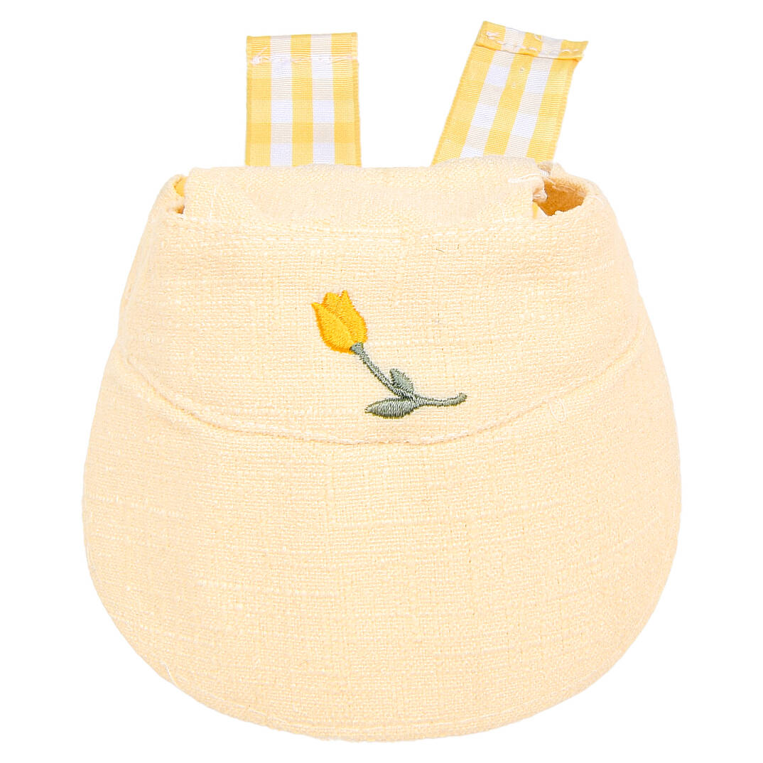 Flower Picnic Visor/YELLOW - 1