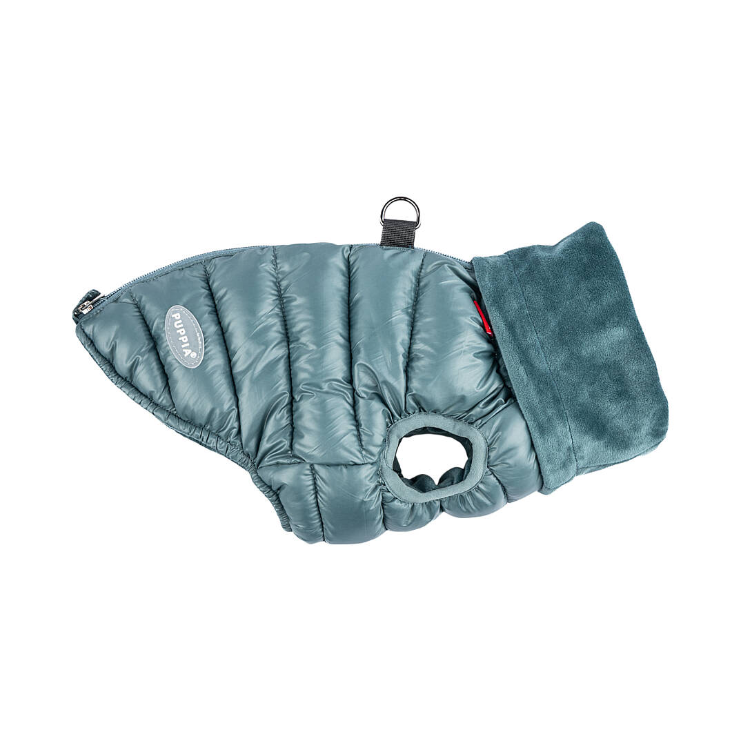 GLACIER SNOOD PUFFER VEST / TEAL - 5