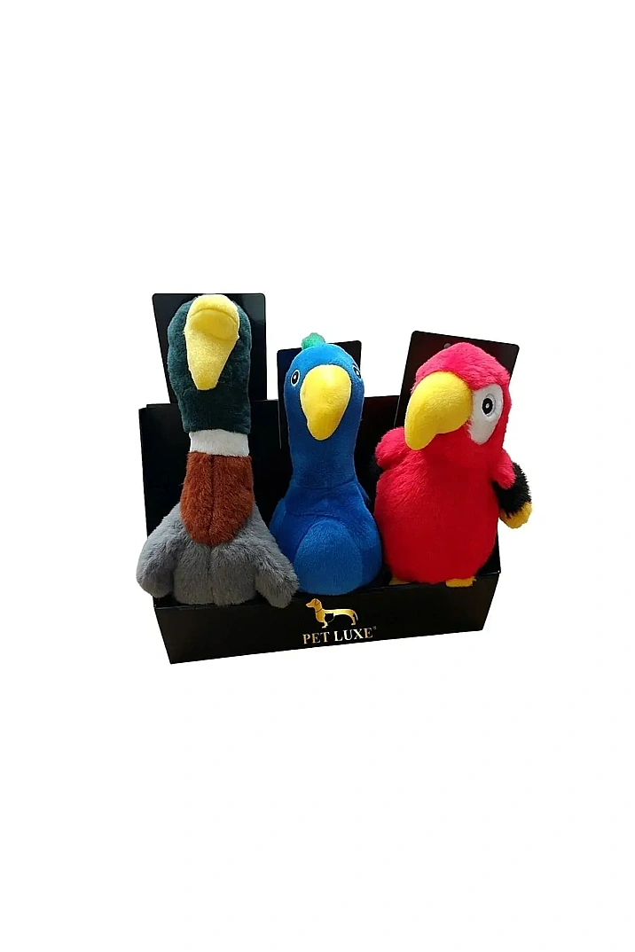 Happy Wings 3'lü Sesli peluş oyuncak set - 1