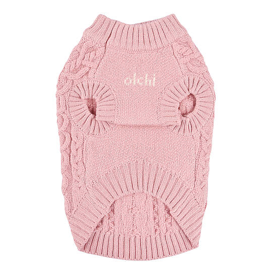 Heart Cable Knit Sweater / ID.PINK - 2