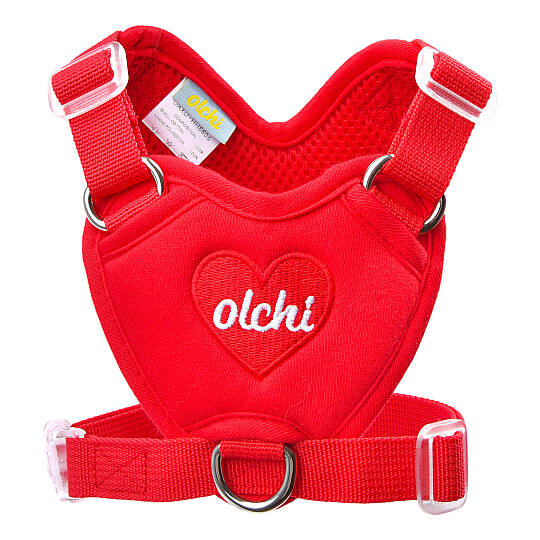 HEART HARNESS / RED